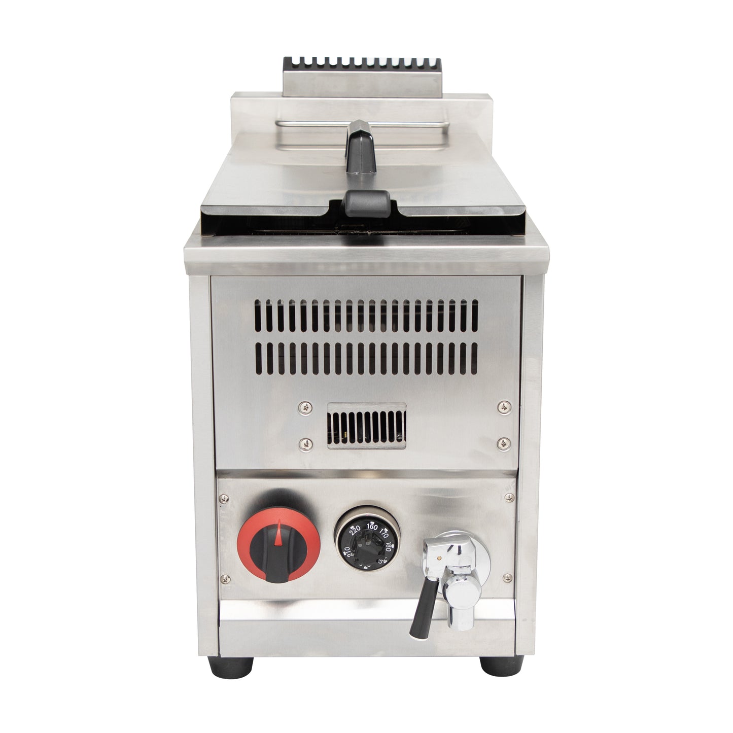 Grace chip fryer gas with temperature control professional gas fryer