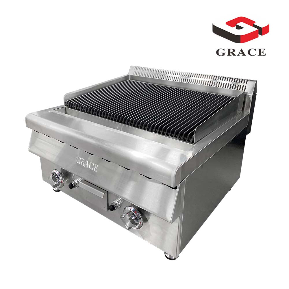 Lava Rock Gas Grill