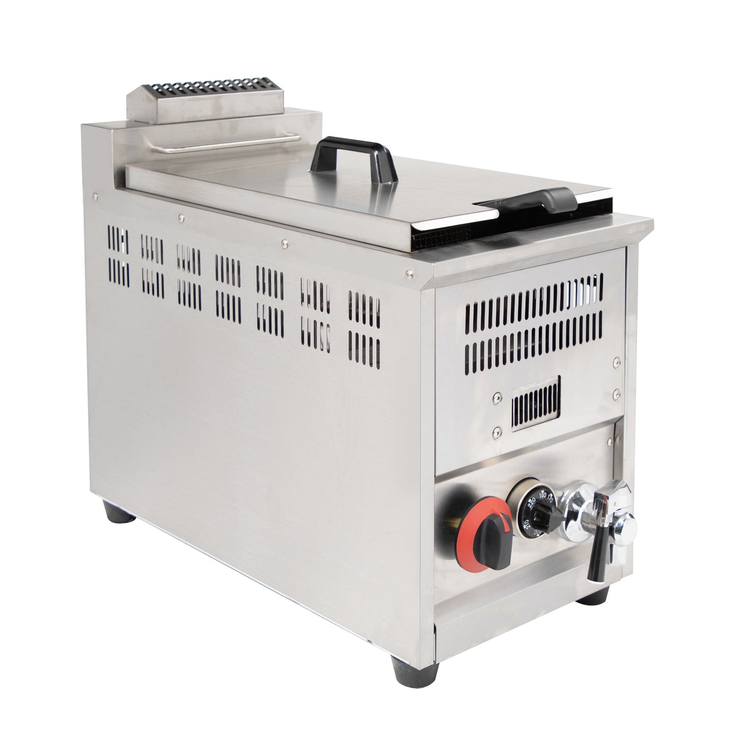 Grace chip fryer gas with temperature control professional gas fryer