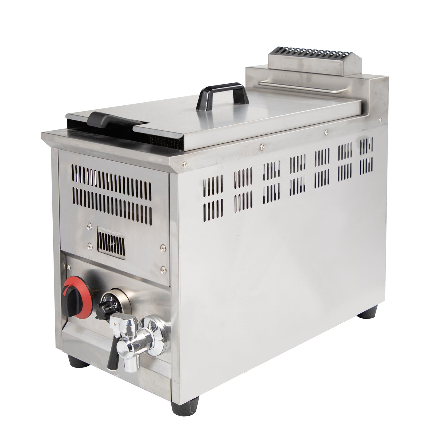 Grace chip fryer gas with temperature control professional gas fryer