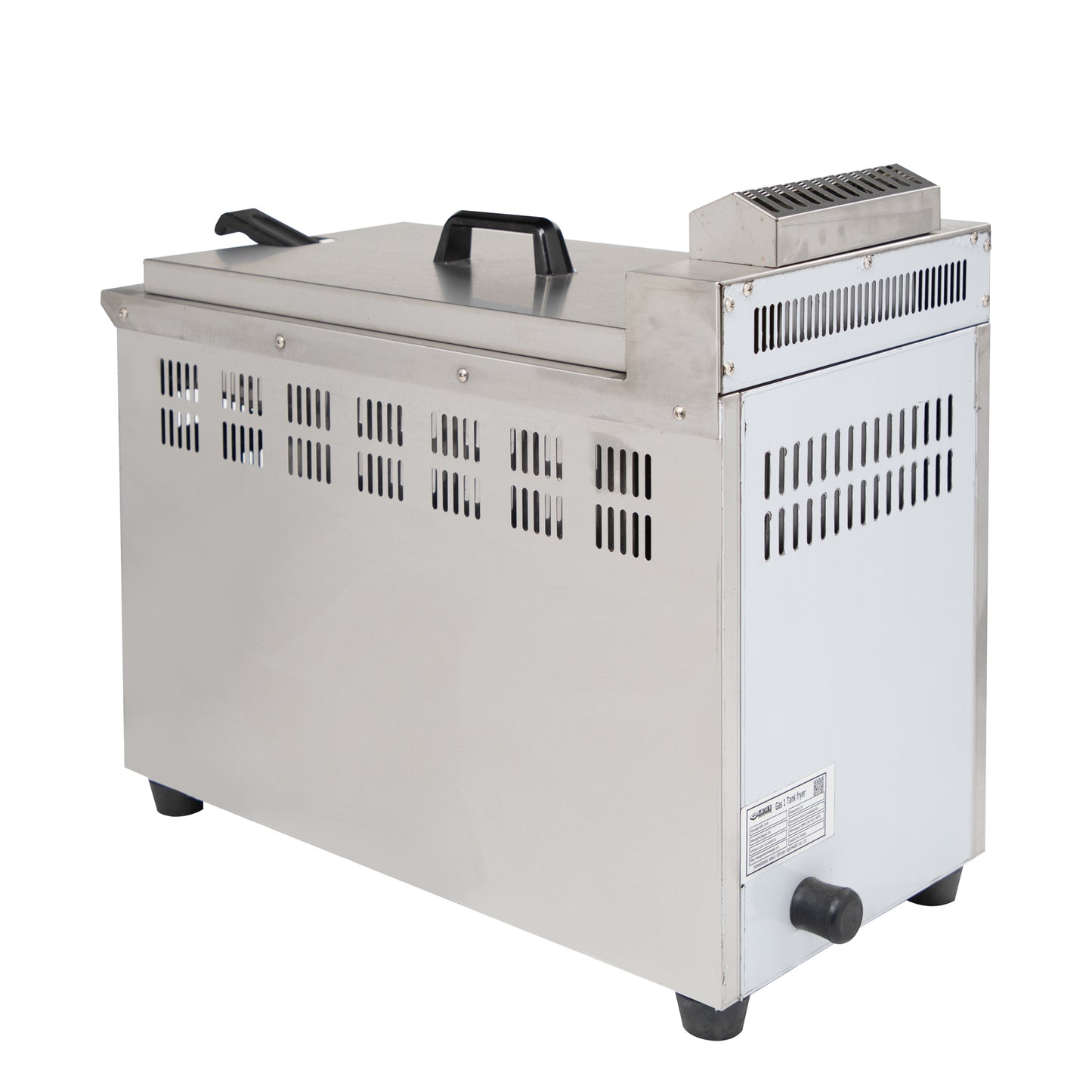 Grace chip fryer gas with temperature control professional gas fryer