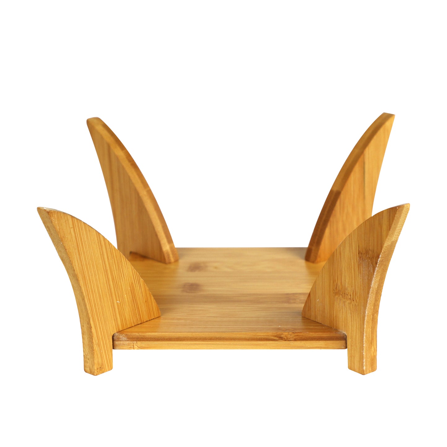 Porcelain Bowl Salad Bowl With Wooden Holder