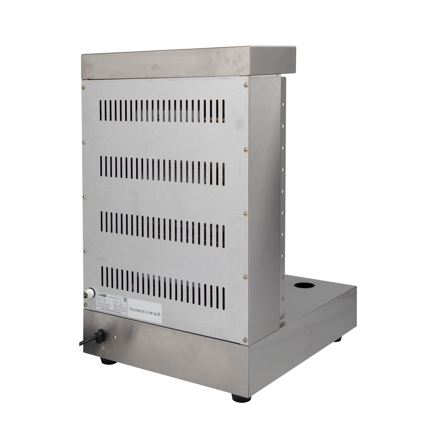 Grace commercial gas shawarma high efficiency kebab machine stainless steel restaurant