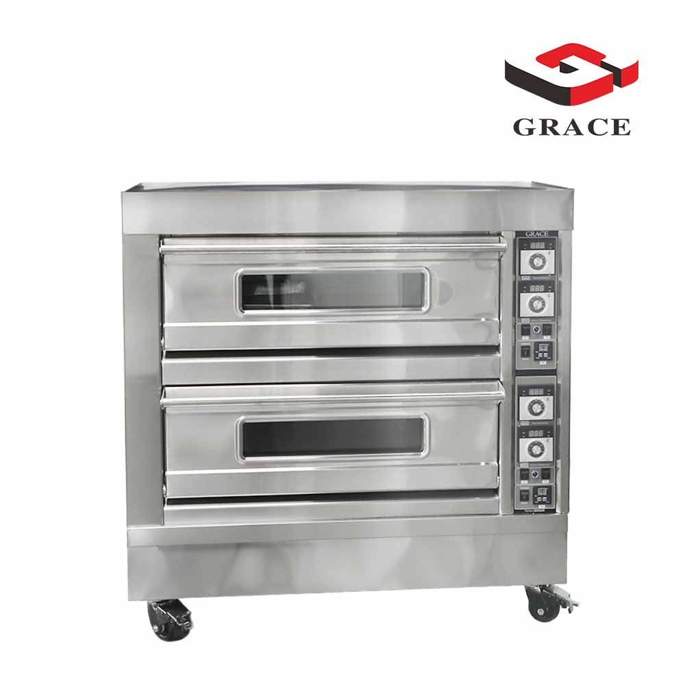 2 Deck 4 Trays Electric Oven
