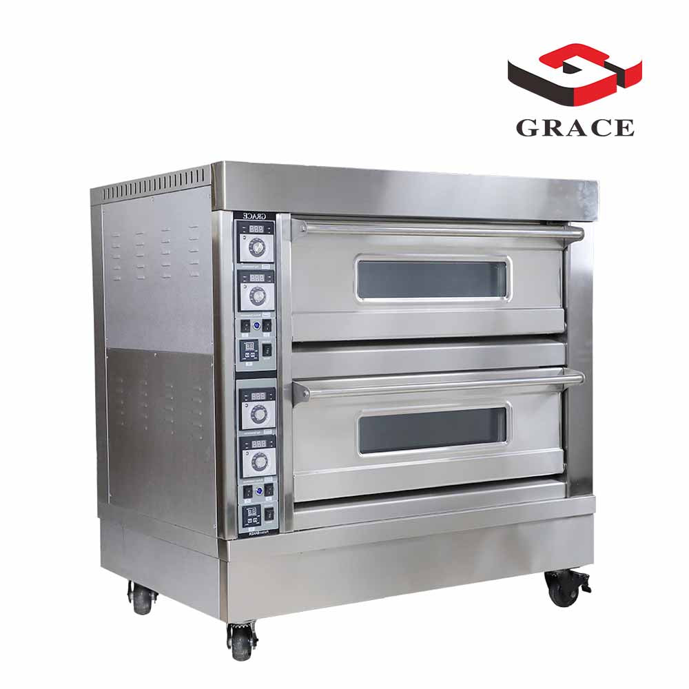2 Deck 4 Trays Electric Oven