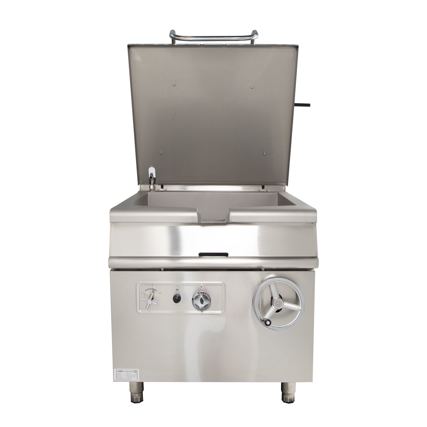Grace Commercial High-Performance Gas Tilting Braising Pan for Professional Kitchen Equipment