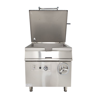 Grace Commercial High-Performance Gas Tilting Braising Pan for Professional Kitchen Equipment