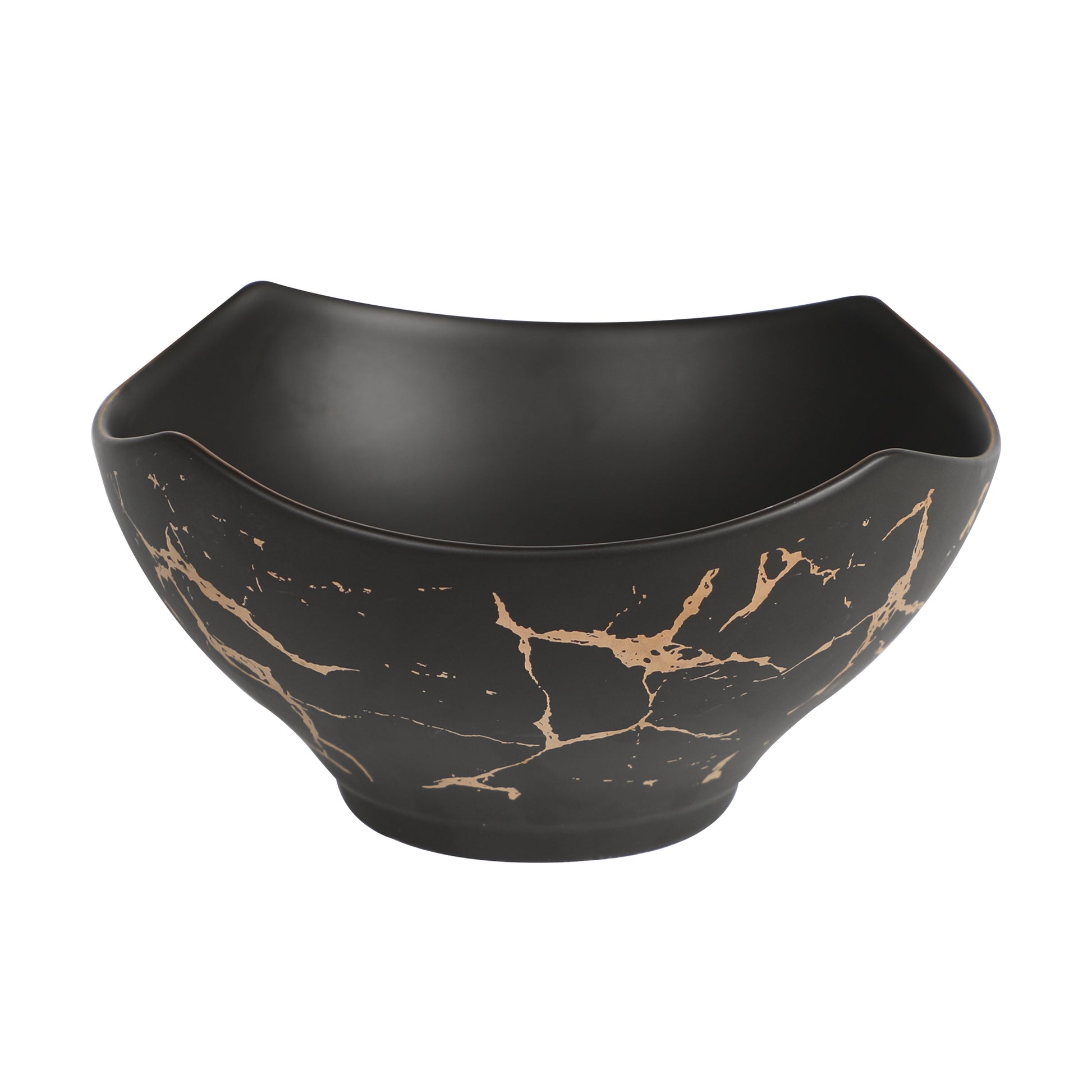 Porcelain Bowl Salad Bowl With Wooden Holder