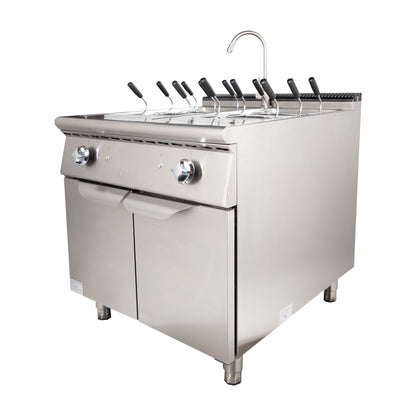 Grace commercial 6 basket pasta cooker with cabinet  professional pasta cooker