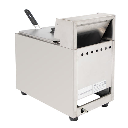 Grace professional gas fryer with temperature control chip fryer gas fryer machine