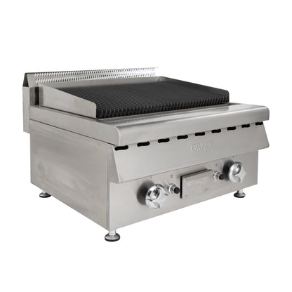 Professional Lava Rock Commercial BBQ Grill Table Top