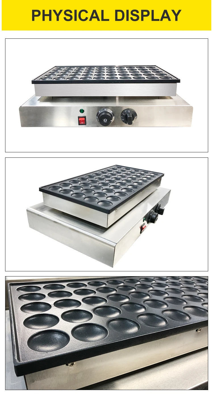 Mini Pancake Maker Muffins Machine Waffle Maker Poffertjes Maker