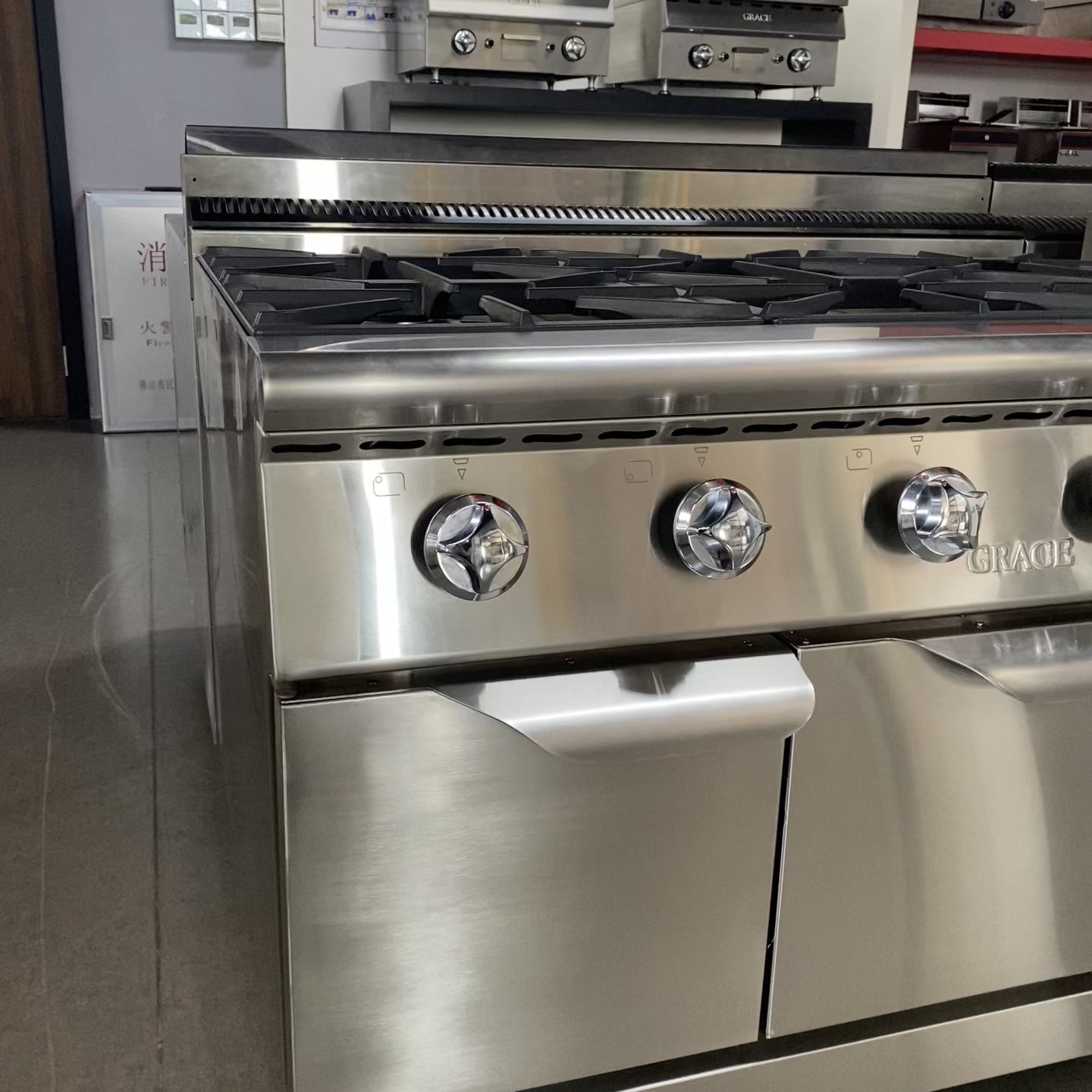 Gas Stove with Oven Range